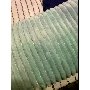 Foto de reseña de 4.3 estrellas por S*****n, imagen 2 de 2 para Manta de Franela a Rayas Color Sólido Para Cama Sofá