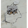 5-star customer review photo by M*****i, image 4 of 5 for Velvet Jewelry Display Stand and Necklace Earring Holder