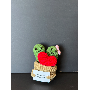 5-star customer review photo by s*****z, image 6 of 9 for Handmade Crochet Keychain Fruit Flower Animal Bag Charm