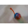 4.7-star customer review photo by b*****i, image 1 of 10 for Flashing Spiky Ball Toy with Colorful LED Glowing For Kids