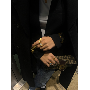 4.7-star customer review photo by N*****i, image 1 of 2 for Irregular Planet Metal Ball Open Ring Copper Geometric For Women