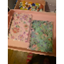 Foto de reseña de 5 estrellas por j*****s, imagen 2 de 5 para Cuaderno Espiral A5 Tapa Dura Floral Diario Rayado Doble Bobina