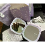 5-star customer review photo by A*****Z, image 1 of 2 for Foldable LED Makeup Mirror with Dimmable Light Modes