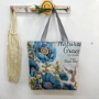 5-star customer review photo by C*****n, image 1 of 1 for Floral Print Canvas Tote Bag with Large Capacity For Women