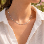 Avis client 5-étoile, photo par G*****n, image 1 de 1 pour Pendentif Collier Croix en Bois Peint Coloré Chaîne Longue
