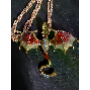 4-star customer review photo by B*****l, image 4 of 4 for Retro Flying Dragon Jewelry Alloy Enamel Brooch Necklace Accessory