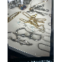 5-star customer review photo by R*****i, image 11 of 13 for Fashion Sparkly Rhinestone Large Hoop Earrings