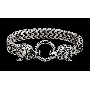 5-star customer review photo by S*****z, image 4 of 6 for Stainless Steel Tennis Bracelet Necklace with Round Zircon