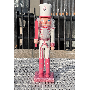 5-star customer review photo by M*****o, image 2 of 17 for 30cm Wooden Christmas Nutcracker Soldier Ornaments