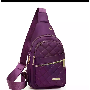 4-Sterne-Kundenbewertungsfoto von N*****l, Bild 4 von 4 für Gesteppte Nylon Crossbody Brusttasche Mit Kopfhörerloch Damen