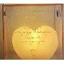 5-star customer review photo by K*****e, image 1 of 1 for Heart Shaped LED Night Light Atmosphere Lamp For Wedding Gift