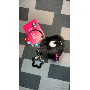 4.3-star customer review photo by A*****a, image 1 of 2 for Sweet Alloy Artificial Pearl Strawberry Bow Keychain Bag Charm
