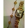 5-star customer review photo by C*****i, image 11 of 30 for Women Fashion Rectangular Quartz Watch with Metal Alloy Strap
