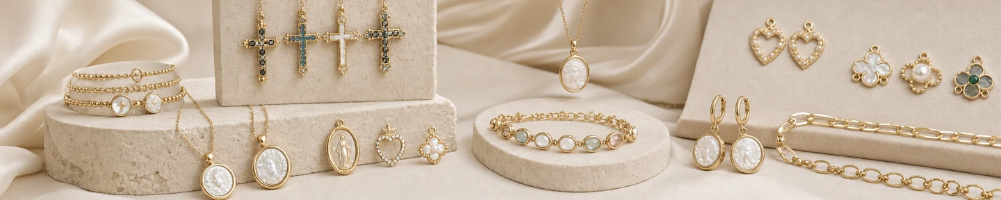 Nacre & Halo Jewelry