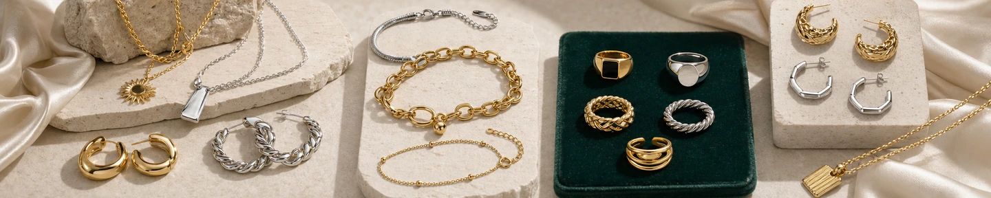 Halo & Strand Jewelry